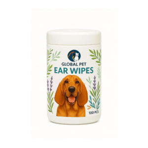 Global Pet Ear Wipes – 100 pcs