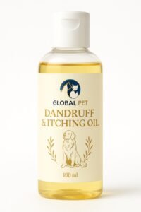 Global Pet Anti-Dandruff & Itch Relief Oil – 100 ml (For Dogs & Cats)