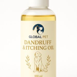 Global Pet Anti-Dandruff & Itch Relief Oil – 100 ml (For Dogs & Cats)