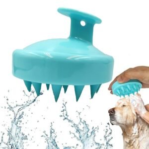 SILENCIO Upgraded Dog Bath Brush, & MASSAGER